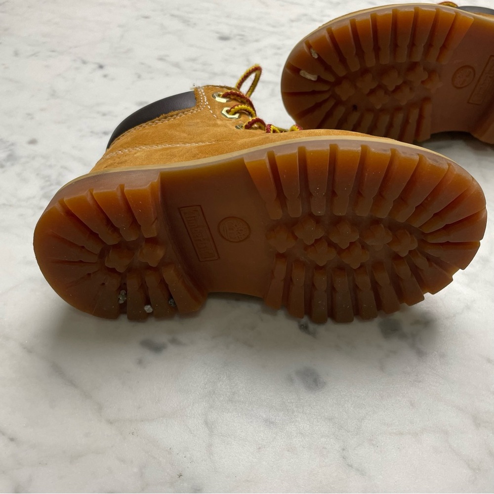 Timberland Toddler 7 Suede Leather Winter Work Boots - Picture 4 of 14